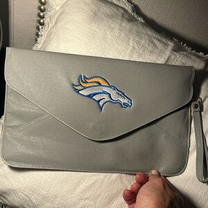 Denver broncos cross body clutch